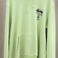 STUSSY ワールドツアーパーカー/イエロー/L