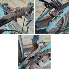 中古 ビアンキ Bianchi 2×8段変速 500MM クロスバイク軽整備済み 防犯登録対応 町田市 相模原市 MM684の画像