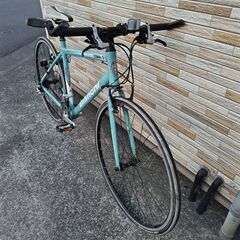 中古 ビアンキ Bianchi 2×8段変速 500MM クロスバイク軽整備済み 防犯登録対応 町田市 相模原市 MM684の画像