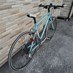 中古 ビアンキ Bianchi 2×8段変速 500MM クロスバイク軽整備済み 防犯登録対応 町田市 相模原市 MM684の画像