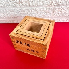 木製　升 3個セットの画像