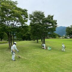 未経験者歓迎！！芝管理補助業務🍃≪期間雇用≫の画像