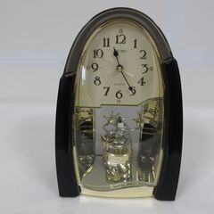 SEIKO セイコー QUARTZ クオーツ 置時計 BY411K 振り子時計の画像