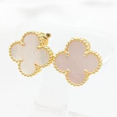 【VCA】VCARA44100 ヴィンテージアルハンブラピアス イヤリング☆Ａ品☆質屋 ユニオン本通店 Van Cleef Arpels ヴァンクリーフ・アーペルの画像