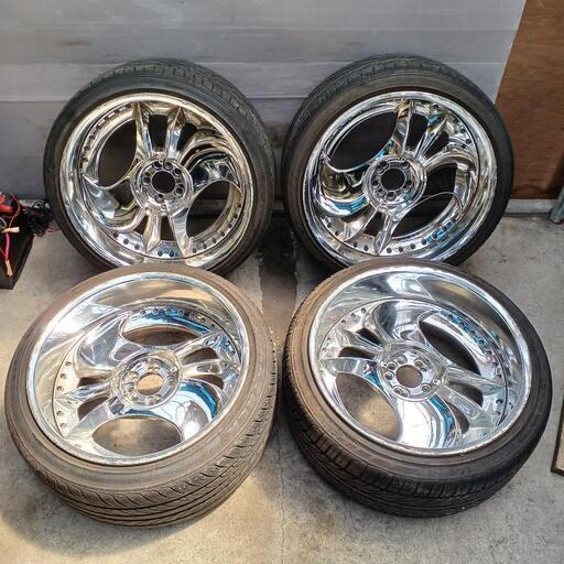 19インチホイールタイヤ　③ セール品！ TRAFFICSTAR ZX MONOBLOCK(トラフィックスター ZX