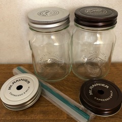 カフェ風♪ビン型タンブラー  2個セット