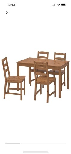 IKEAダイニングセットクッション付き