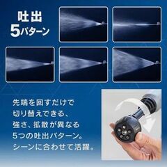 【処分特価】アイリス　充電式ハンディーウォッシャー　【2台限り】の画像
