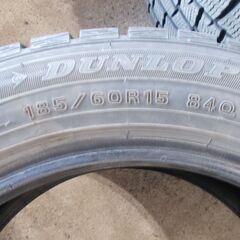 ダンロップウインターマックスWM01　2018y製造　185/60R16　4本セットの画像