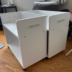 押入れ収納　キャスターつき　
