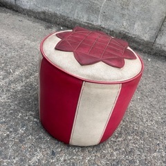 昭和レトロ　スツール　椅子 レトロポップ　当時物