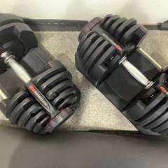 ボウフレックスダンベル　BOWFLEX　ダイヤル式可変式ダンベル...