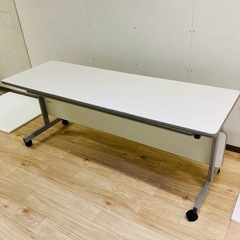 折りたたみオフィステーブル　ミーティングテーブル