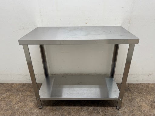 ステンレス　業務用　作業台　厨房　飲食店　W９００ｘＤ４５０ｘH８００ｍｍ