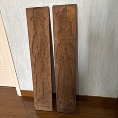 オランダで購入したアンティークの木の彫り物