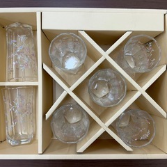 パーソンズ　ガラスコップセット　食器　の画像