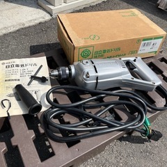 HITACHI 10mm 電気ドリル NU-DH4 ハンドル•元...