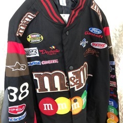 新品試着のみ　エムアンドエムズ　レーシングジャケットレプリカ　　　 の画像