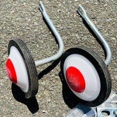 補助輪　子ども用自転車の画像
