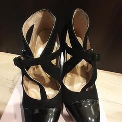 JILL STUART 黒ハイヒール23.5cm