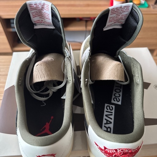 28.5cm NIKE トラヴィススコット AJ1 Low リバースオリーブ