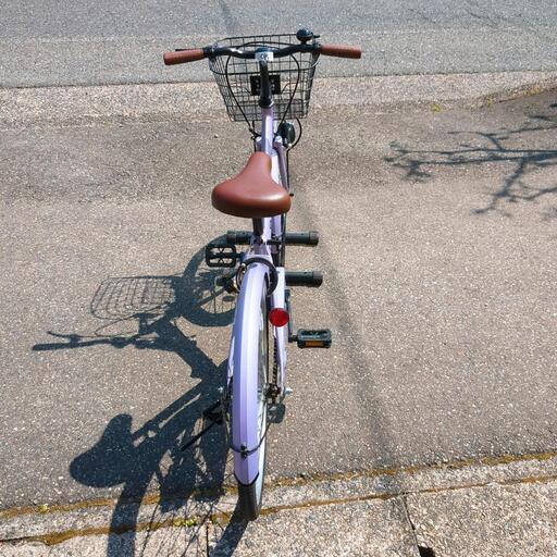 22インチ子供用自転車 GRAZIE STTLF02837 上品なラベンダー