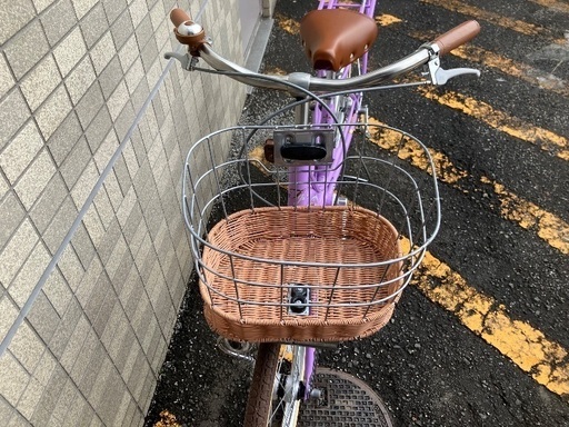 ヘルメット付き！22インチ自転車 大阪市内引取限定☆bikke ビッケ