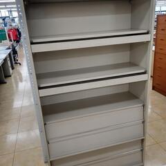 ★ジモティ割あり★ KOKUYO フラップ扉書庫 クリーム H178×D39×W100 クリーニング済み OJ8723の画像