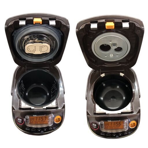 25R114 ジ3 ZOJIRUSHI 象印 圧力IH炊飯ジャー 極め炊き NP-RM05 3合炊き 2023年製 中古品