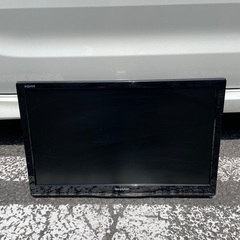 シャープ アクオス 液晶テレビ  壁掛けスタンド付属 22インチ