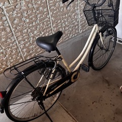 【受け渡し決定】自転車　ジャンク品