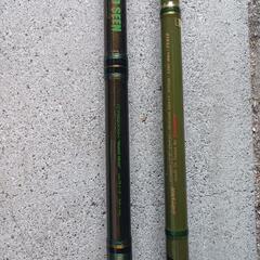 雷魚用ロッド オマケ付きの画像
