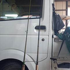 雷魚用ロッド オマケ付きの画像