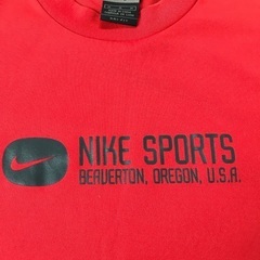 メンズ　スポーツTシャツ（NIKE）赤　サイズMの画像