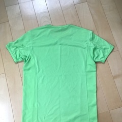 メンズ　スポーツTシャツ（UNIQLO）黄緑の画像
