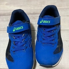 中古☆アシックスジュニアシューズ19cm