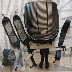 シートバッグ バイク用 大容量 15L〜25L リア用 カバー付...