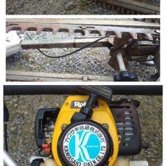高速配送 長崎発カワサキ技研(株)SWD-85M 自走式両面裾刈機裾落とし実動品 その他