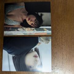 岡田紗佳　嶺上開花　写真集　大判ポストカード　