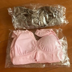 【新品未使用品】ブラジャー　お胸ふっくらブラ　Lサイズ　+2枚　計3枚　セットの画像
