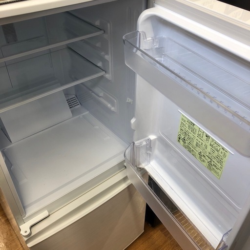 【半年間保証付き】SHARP 2ドア冷蔵庫お売りします！！