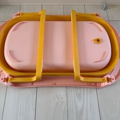 ベビーバス☆ベビープール☆折り畳めるベビーバスの画像