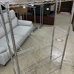 ロ2504-144 メタルラック 4段 汚れ有り