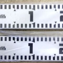 保管・未使用品 Tajima ハイロッド HRD-100 2本セット 100㎝ 測定具 測量ツール 標尺 タジマ 札幌市 中央区 南12条の画像