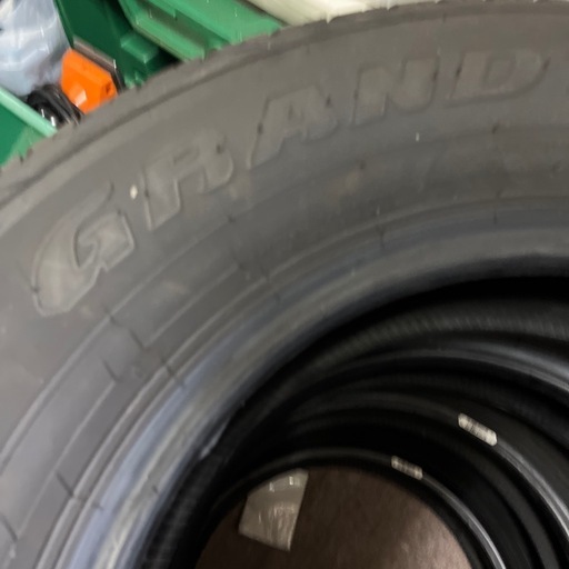 値下げしました！新車外しダンロップ１８５／８０Rー１５