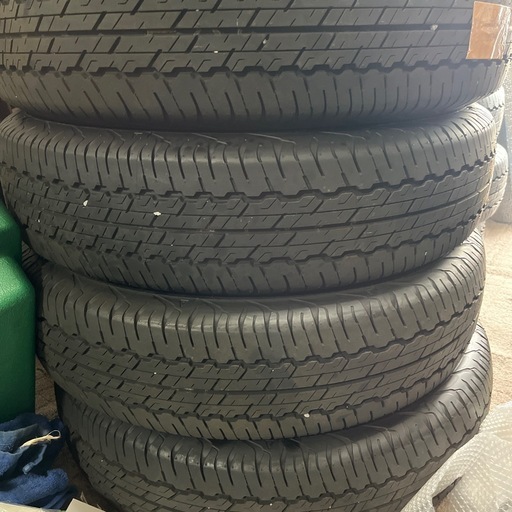 値下げしました！新車外しダンロップ１８５／８０Rー１５