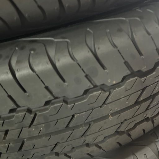 値下げしました！新車外しダンロップ１８５／８０Rー１５