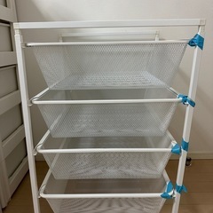 イケア　ikea jonaxel 引き出し　スチールラック 