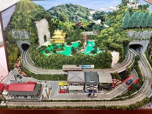 最終値下げ　手作りジオラマ　Nゲージ