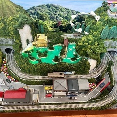 最終値下げ　手作りジオラマ　Nゲージの画像